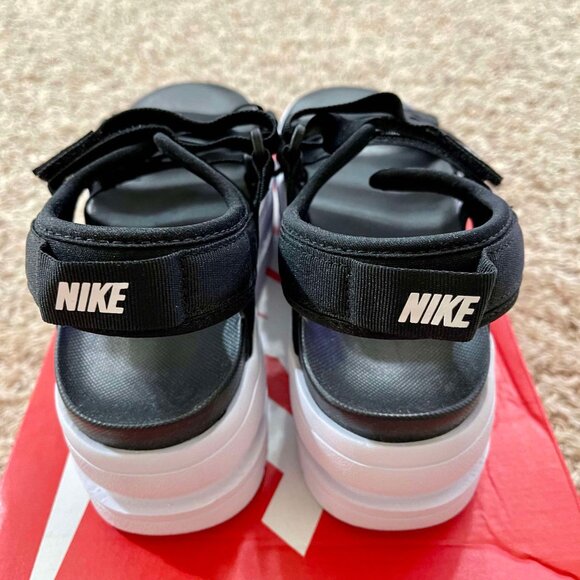 Nike Women’s Icon Classic Sandals Shoes Black White DH0224-001, Size 9 (New) - Picture 5 of 14